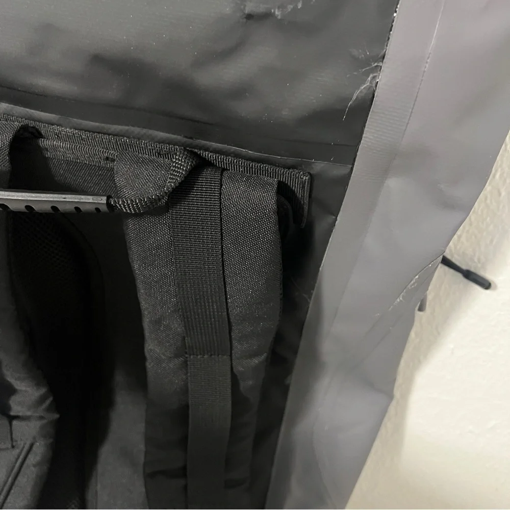 K3 Waterproof Dry Bag Backpack Black and Gray Hiking, Skiing Outdoor NWT